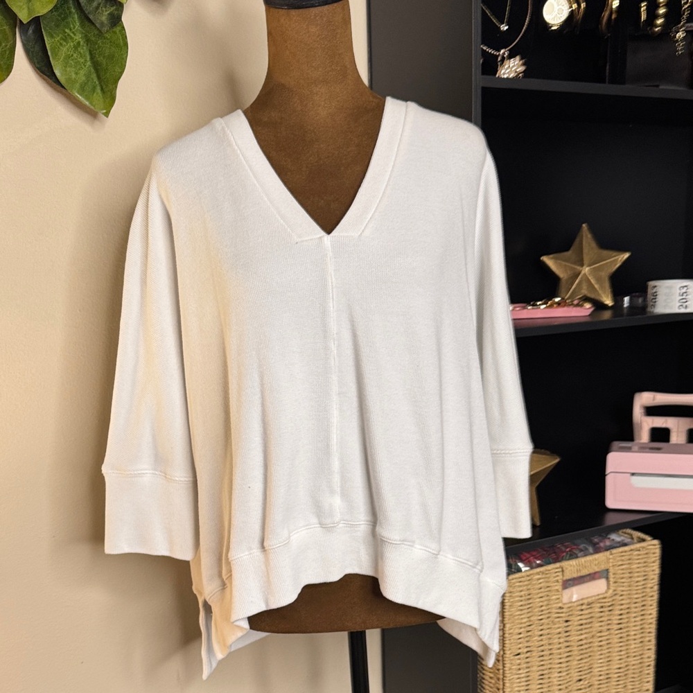Pinch Women's V-Neck Sweater - Cream